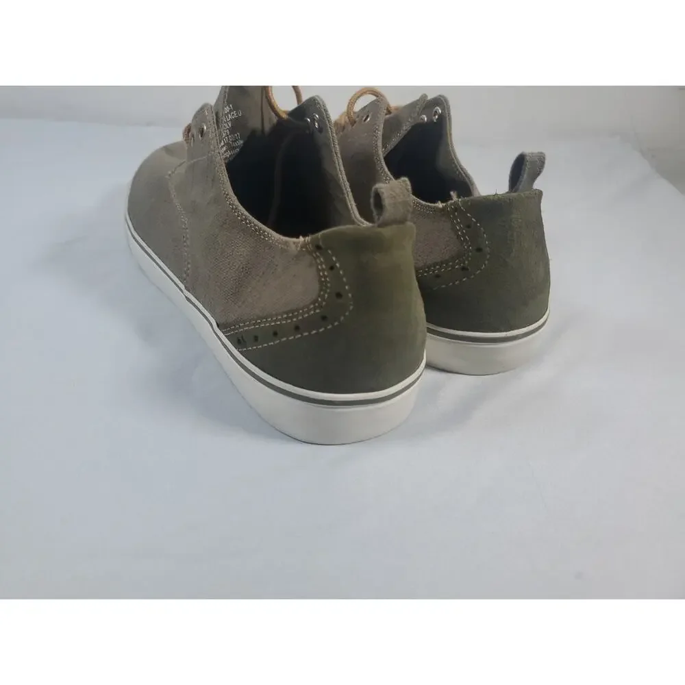GAP Factory Gray Canvas Lace Up Fashion Sneakers Men’s Size 11